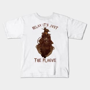 Vintage Plague Doctor Kids T-Shirt